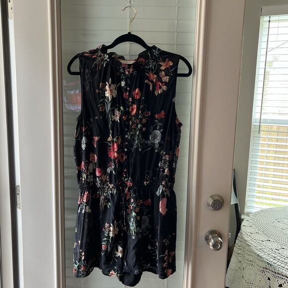 Rebecca Taylor Romper Large Silk - Picture 1 of 5